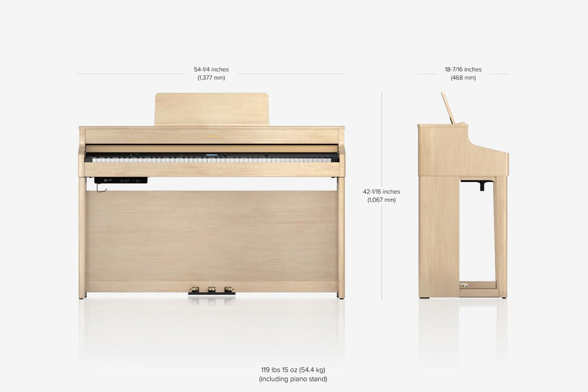 Roland HP702-LA Light Oak