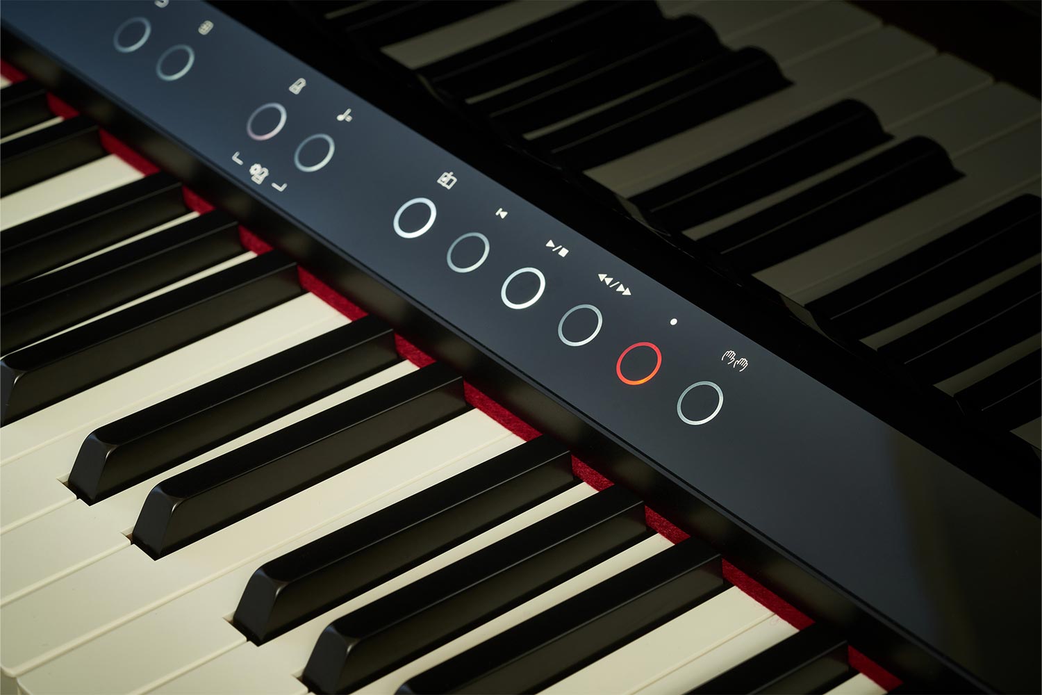Roland LX-9 PE Zwart Hoogglans