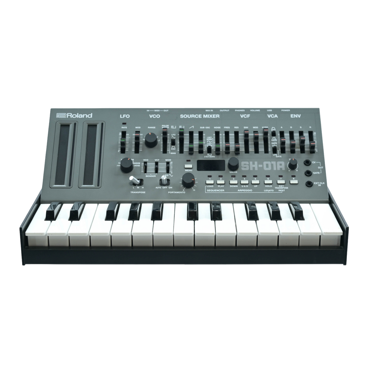 Roland SH-01A inclusief K-25M Keyboard unit