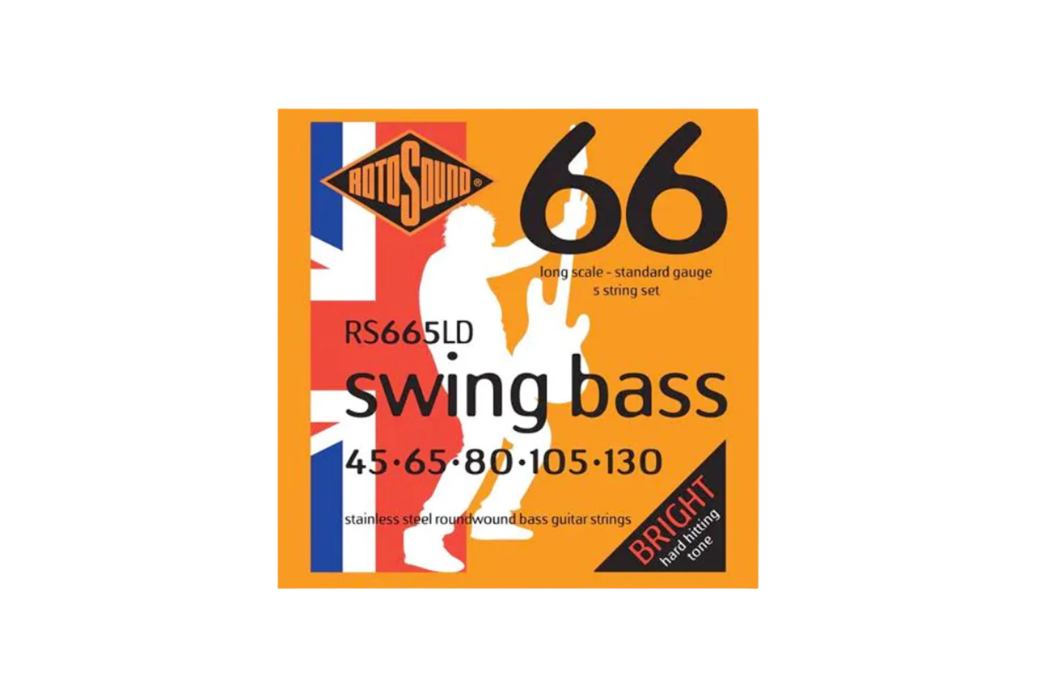 Rotosound RS 665LD Stainless Steel Standard 045-130
