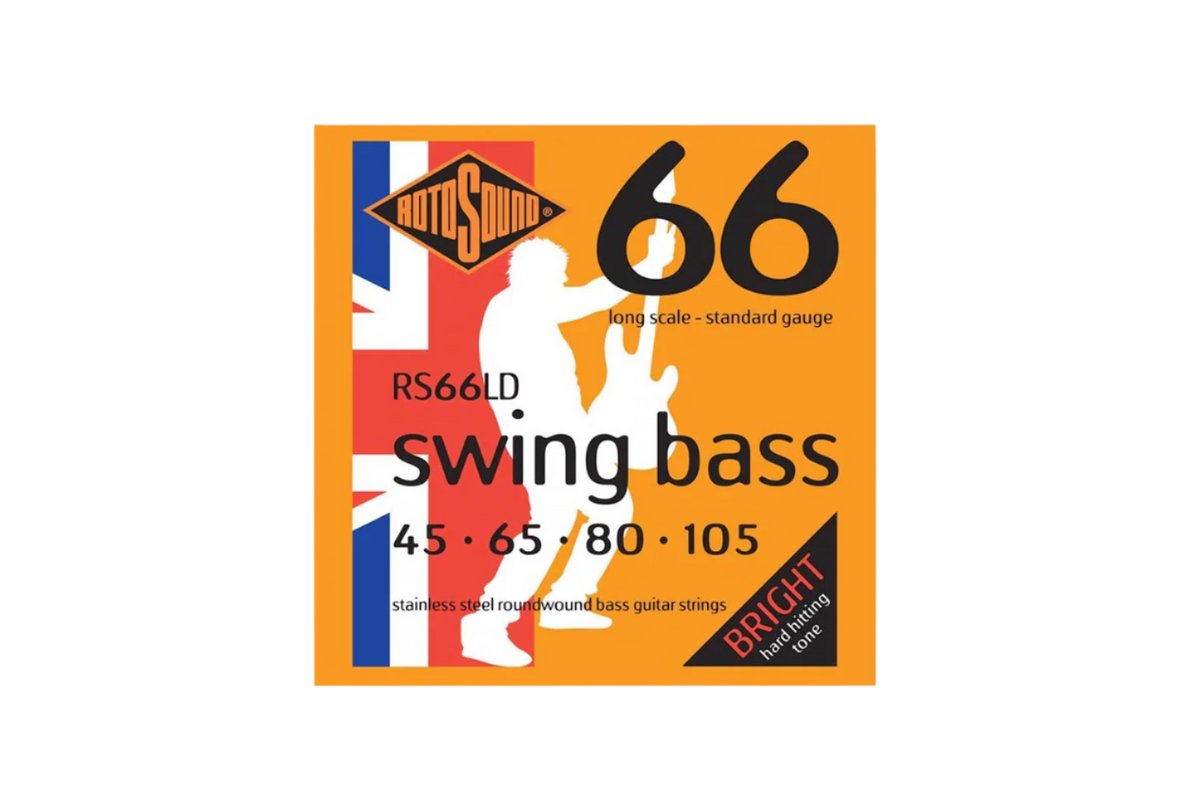 Rotosound RS 66LD Stainless Steel Standard 045-105