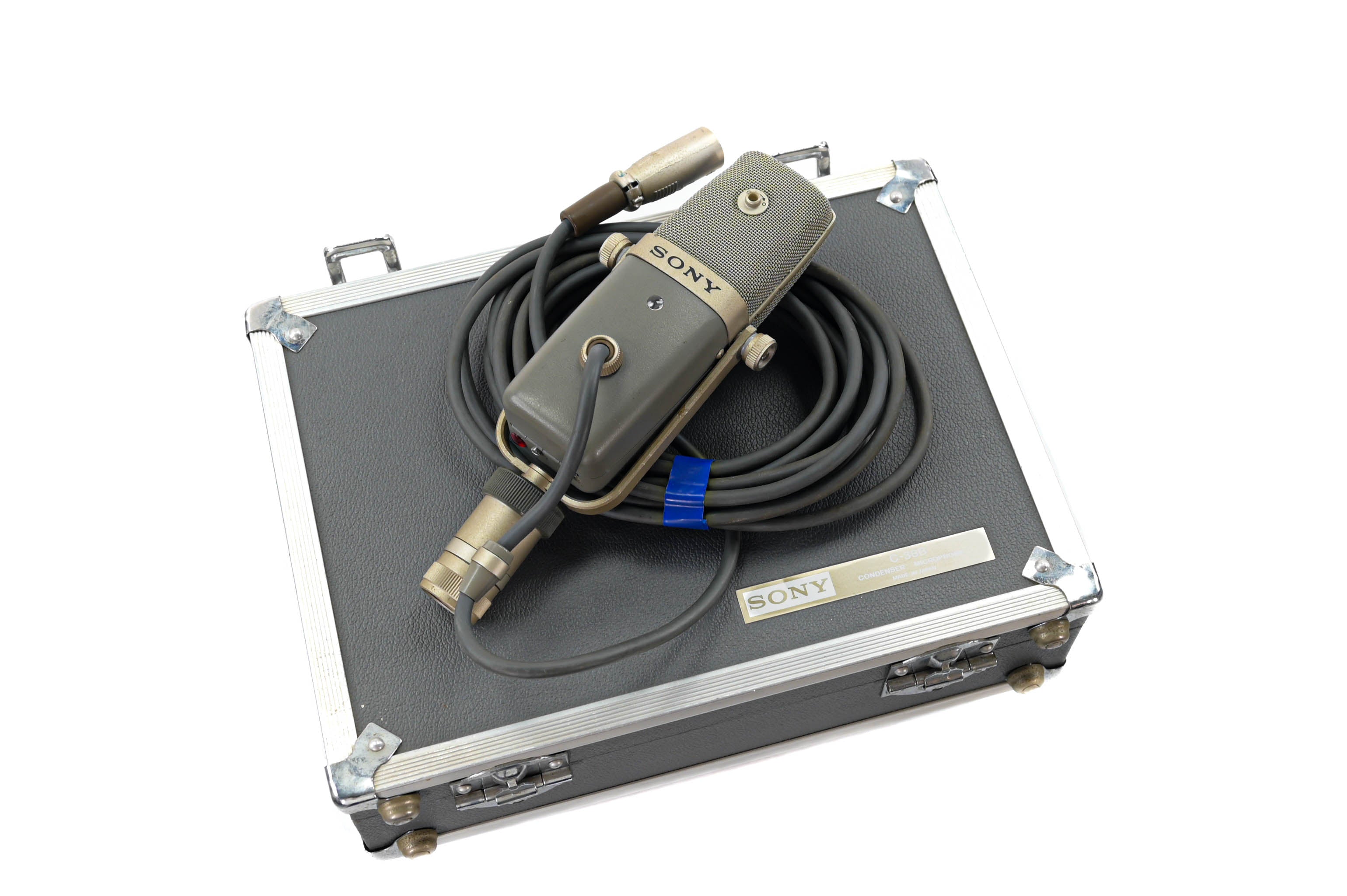日向SONY C-38B kopen Microphone Condenser Large-Diaphragm Professional C-38B SONY 2台 配信機器・PA機器・レコーディング機器