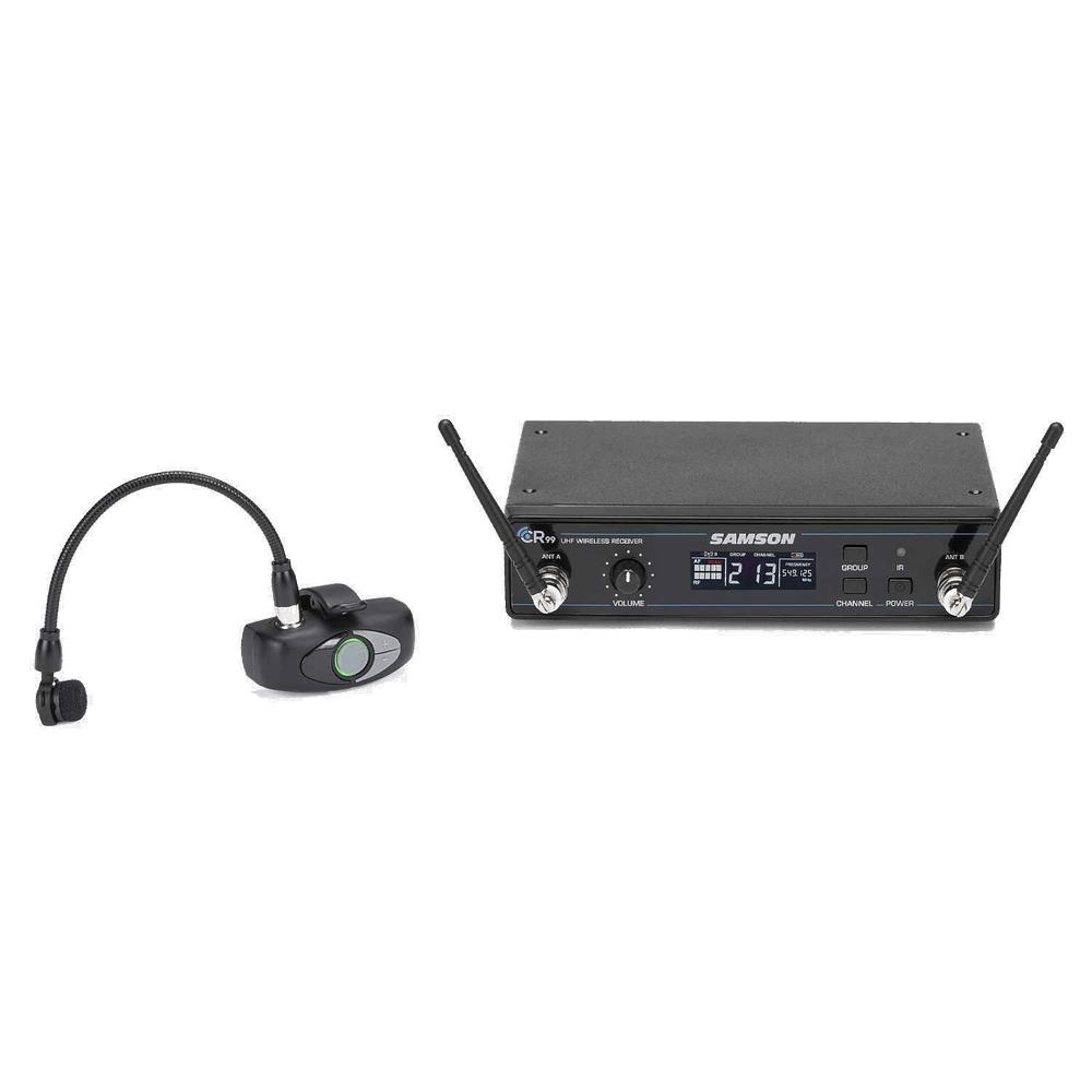 Samson AWX Airline 99 Wind instrument - Draadloze Mic voor sax/trompet