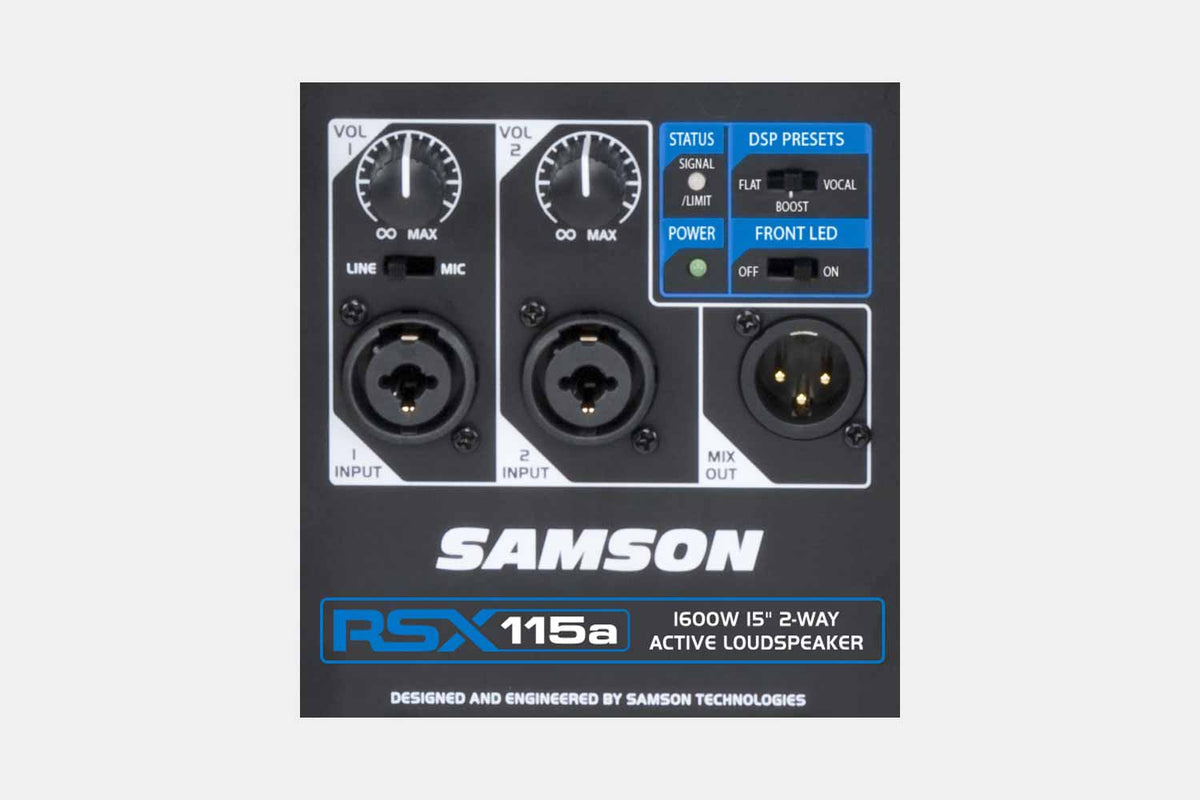 Samson RSX115A - 1700 Watt Aktieve Luidspreker