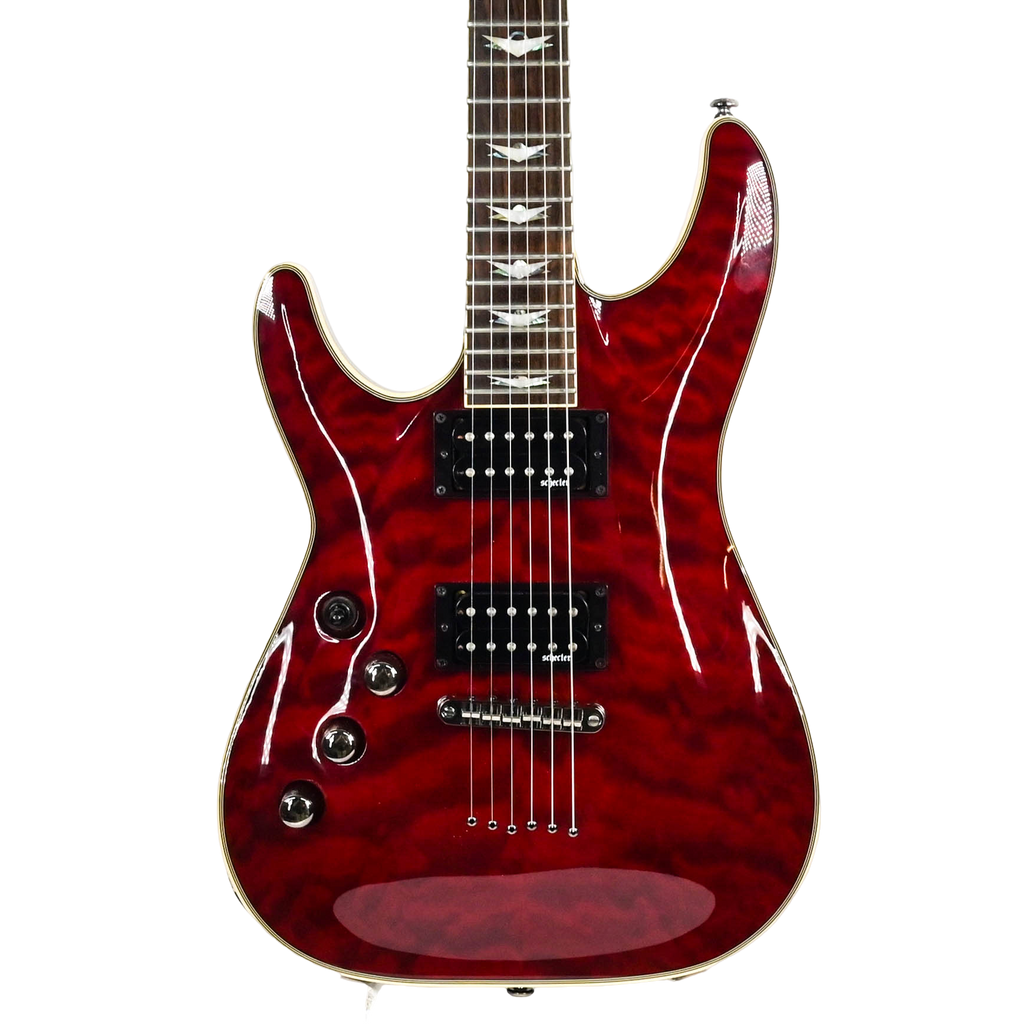 Schecter Omen Extreme 6 Black cherry linkshandig  2019