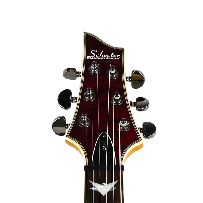 Schecter Omen Extreme 6 Black cherry linkshandig  2019