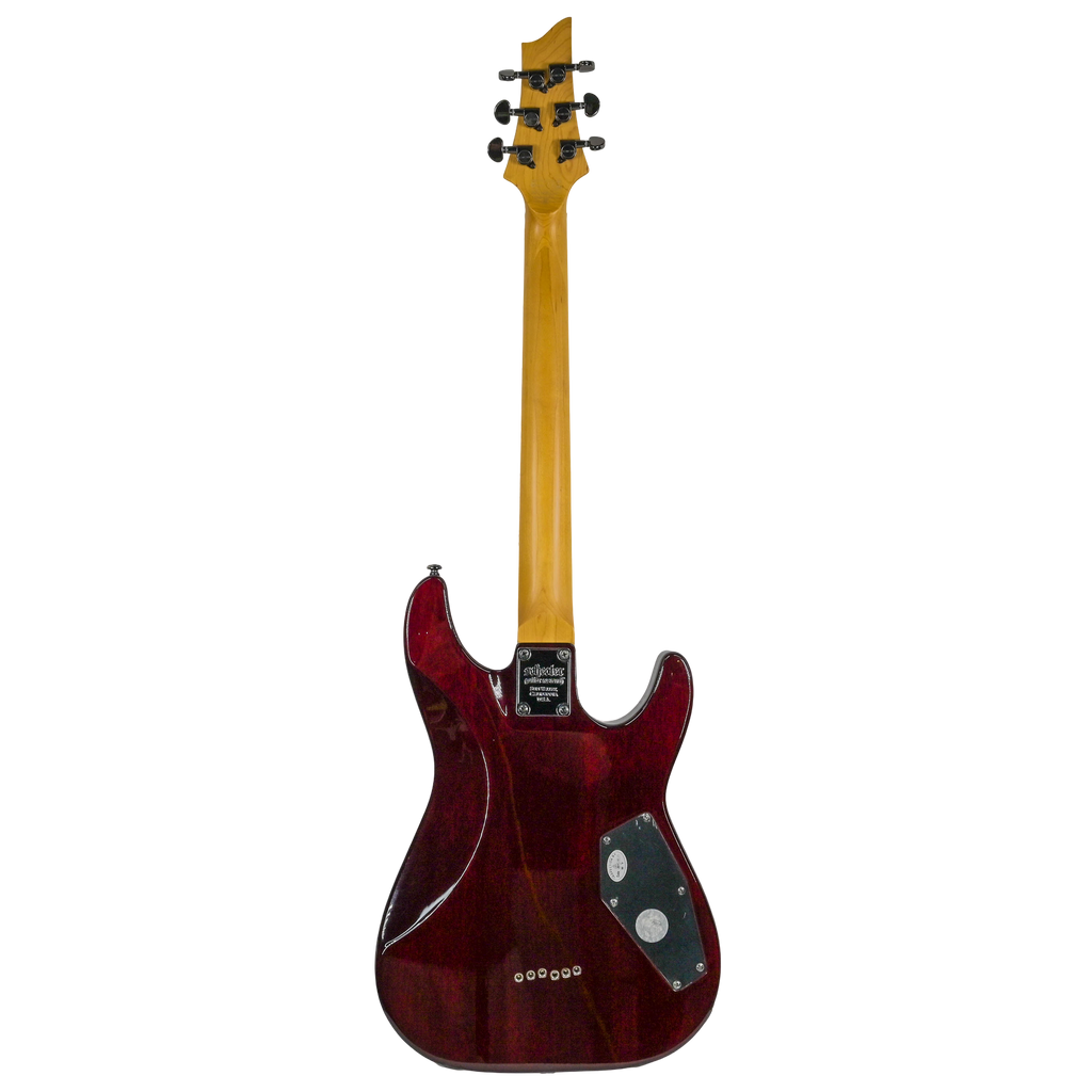 Schecter Omen Extreme 6 Black cherry linkshandig  2019