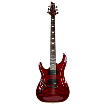 Schecter Omen Extreme 6 Black cherry linkshandig  2019