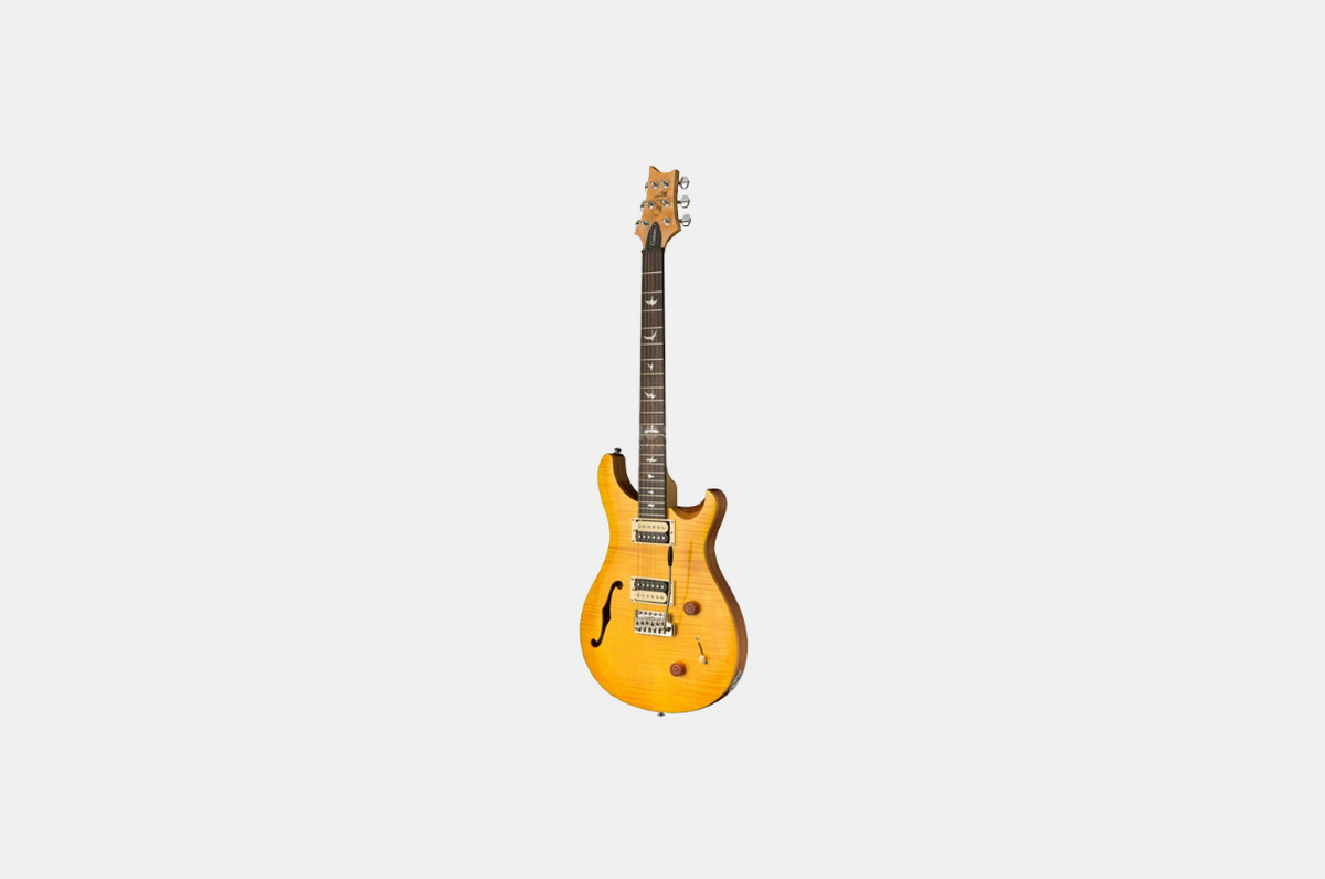 PRS SE Custom 22 Semi-Hollow Santana Yellow