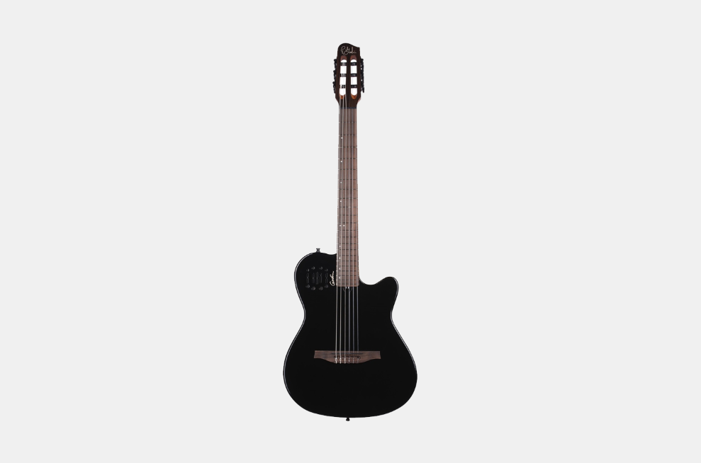 Godin Multiac Mundial Onyx Black with Bag