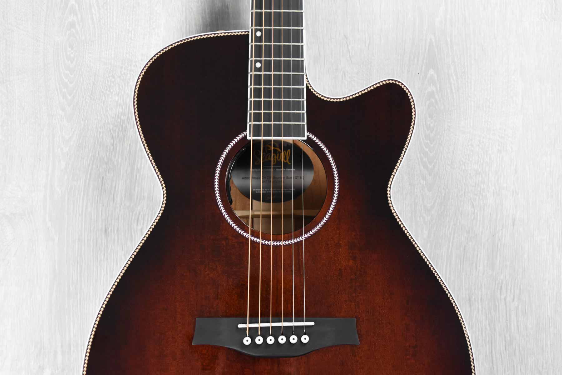 SEAGULL Artist Mosaic CH CW Bourbon Burst GT EQ