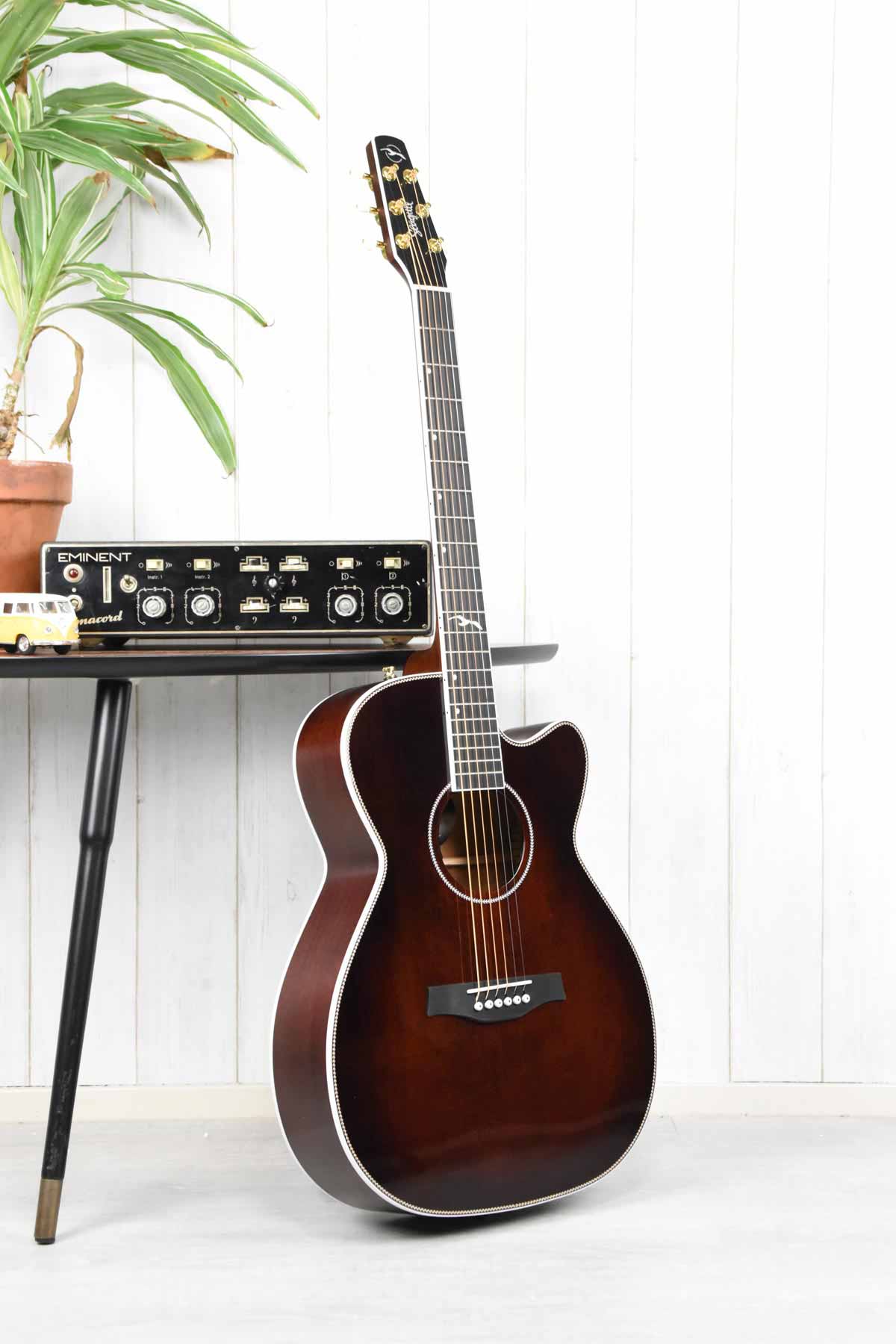 SEAGULL Artist Mosaic CH CW Bourbon Burst GT EQ