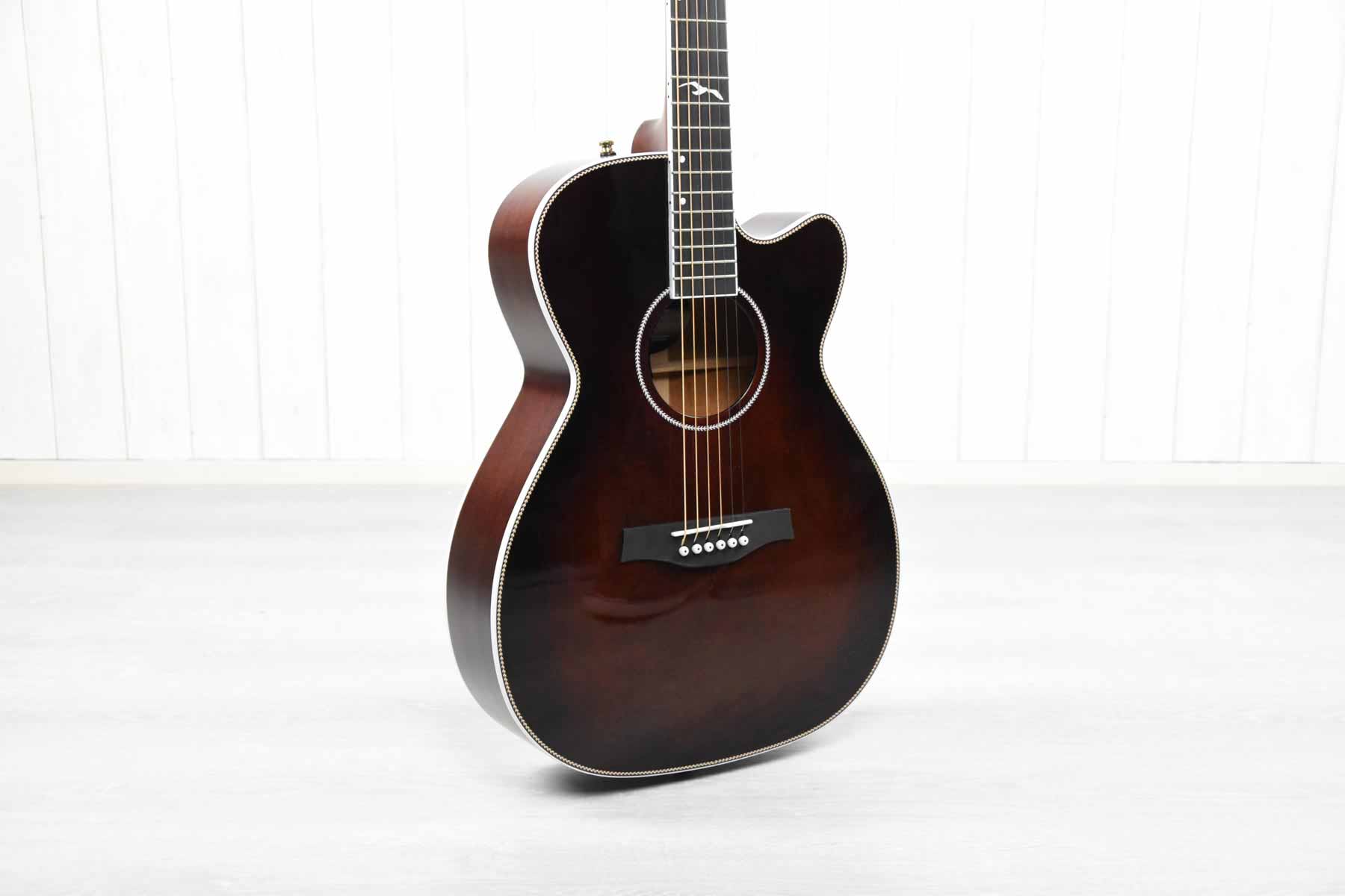 SEAGULL Artist Mosaic CH CW Bourbon Burst GT EQ