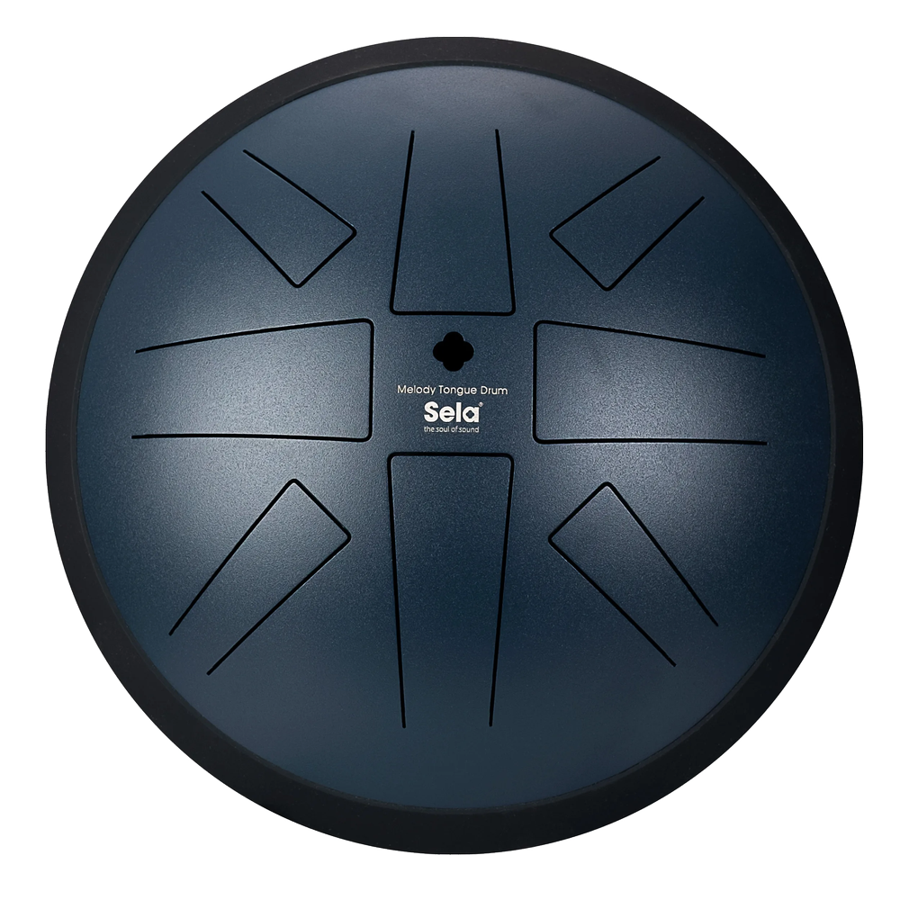 Sela Melody Tongue Drum 10“ D Akebono Navy Blue