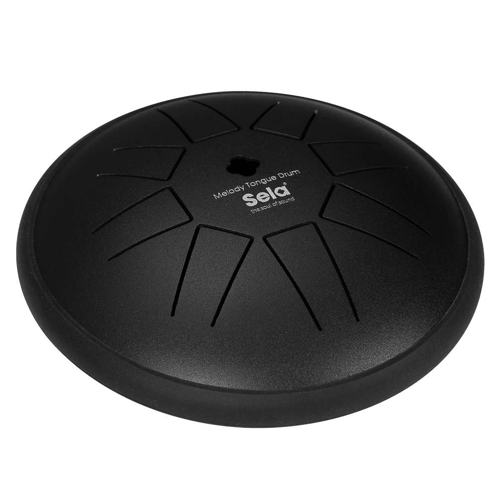 Sela Melody Tongue Drum 6“ C Maj Black