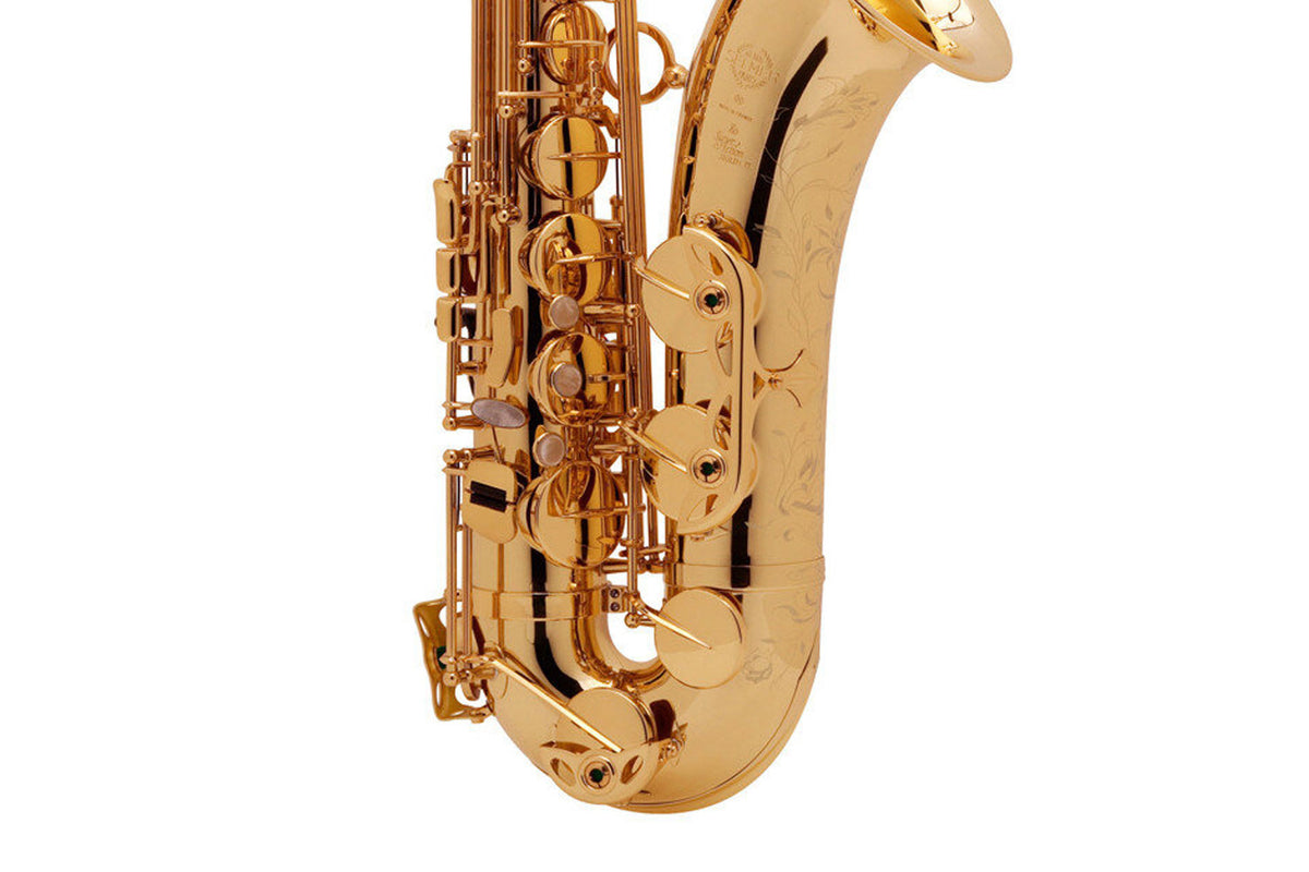 Selmer SA80II Tenorsaxofoon Goudlak met gravure