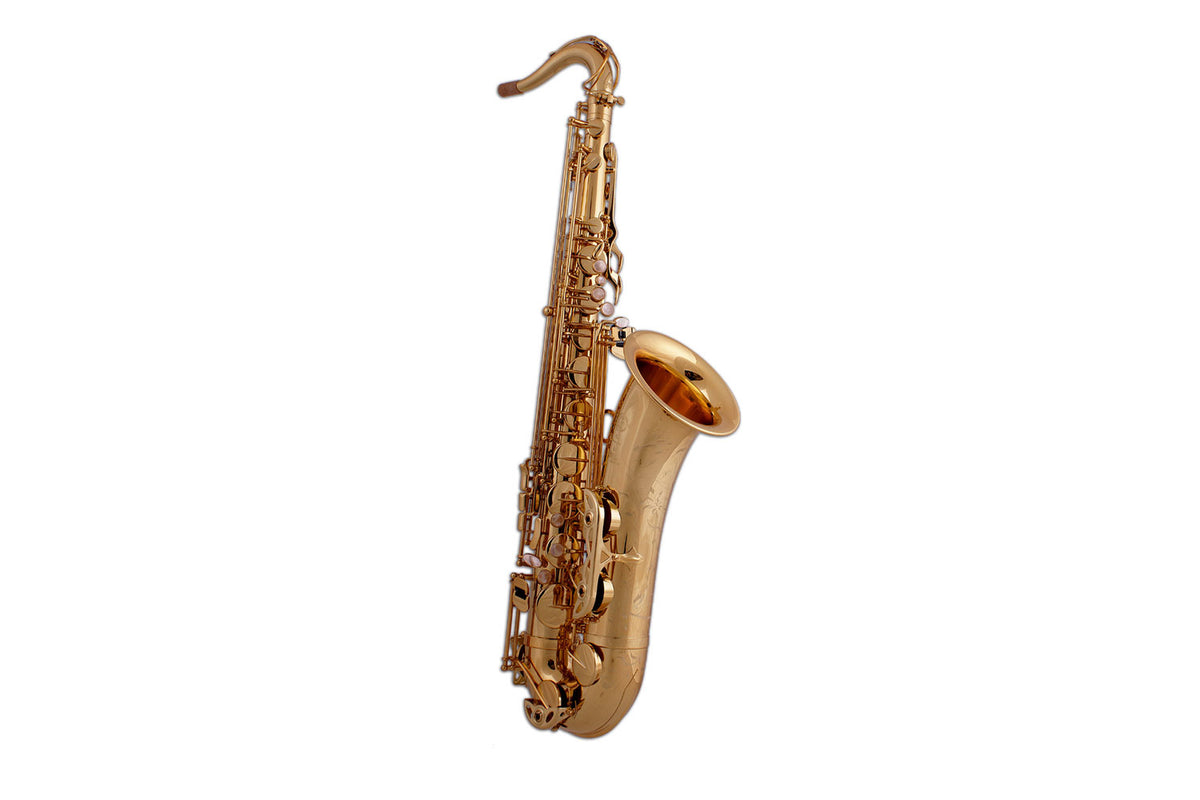 Selmer SA80II Tenorsaxofoon Goudlak met gravure