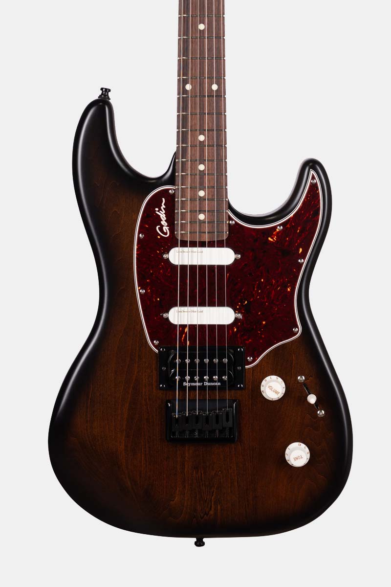 Godin Session R-HT Pro Bourbon Burst with Bag