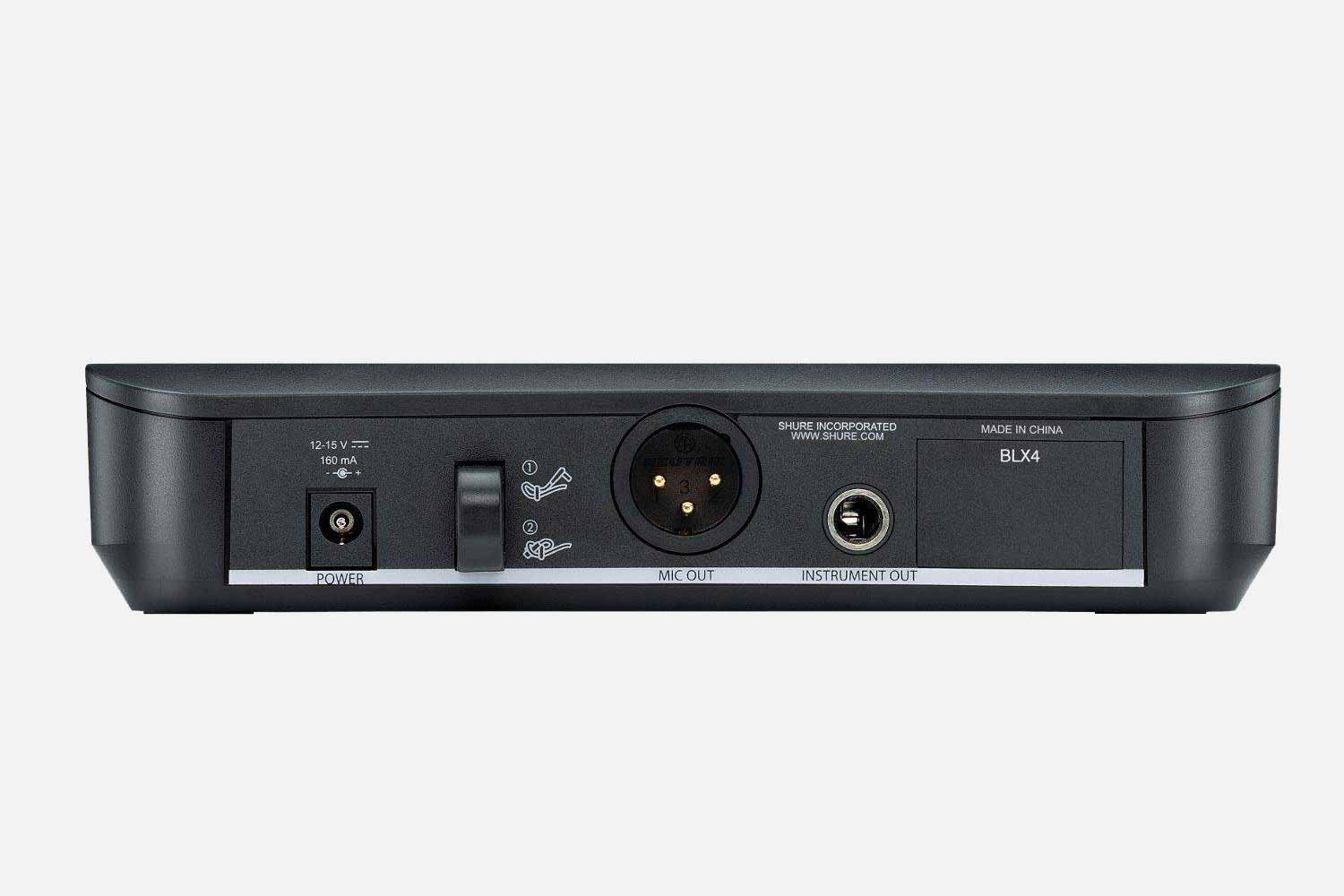 Shure BLX14E/CVL draadloze dasspeld microfoon set (5350539821220)