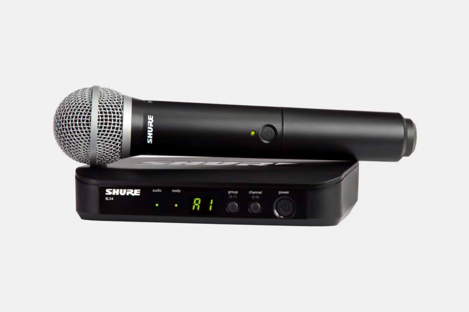 Shure BLX24-PG58 draadloze handheld microfoon
