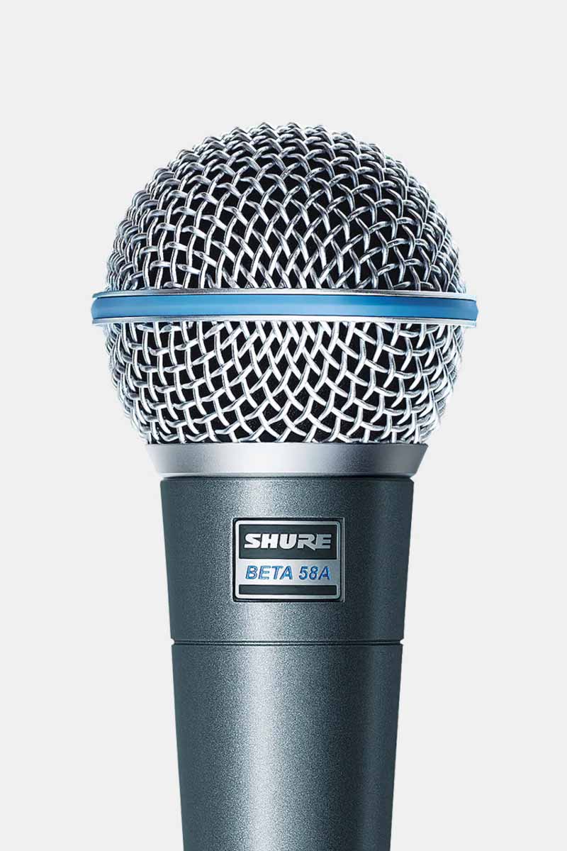 Shure Beta 58A Zangmicrofoon
