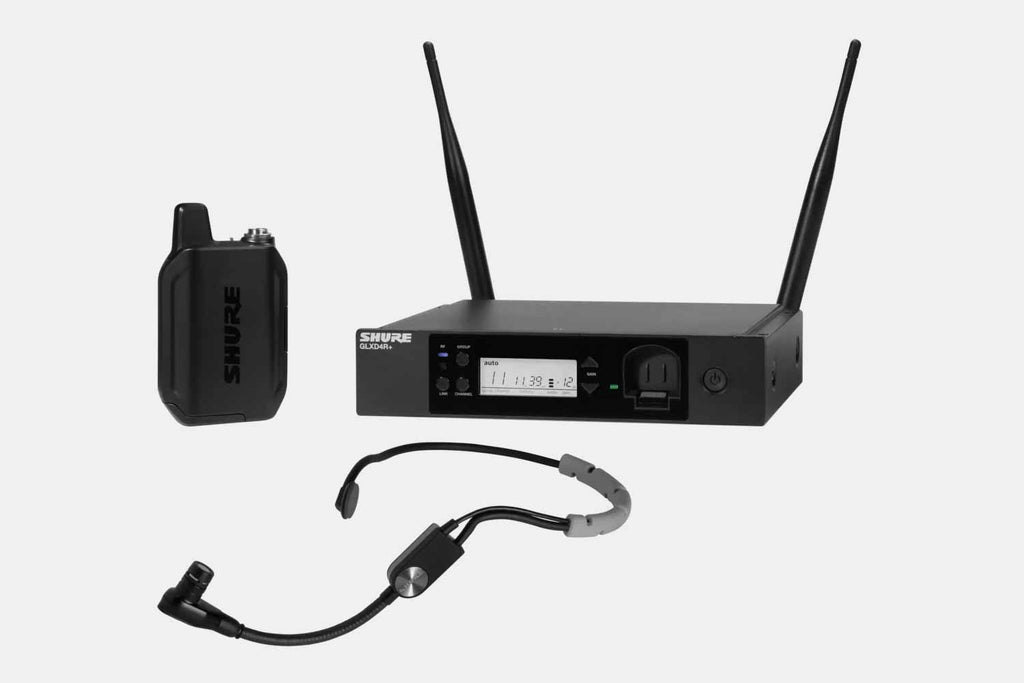 Shure GLXD14+E/SM35-Z4  Digitaal Draadloos Headsetsysteem