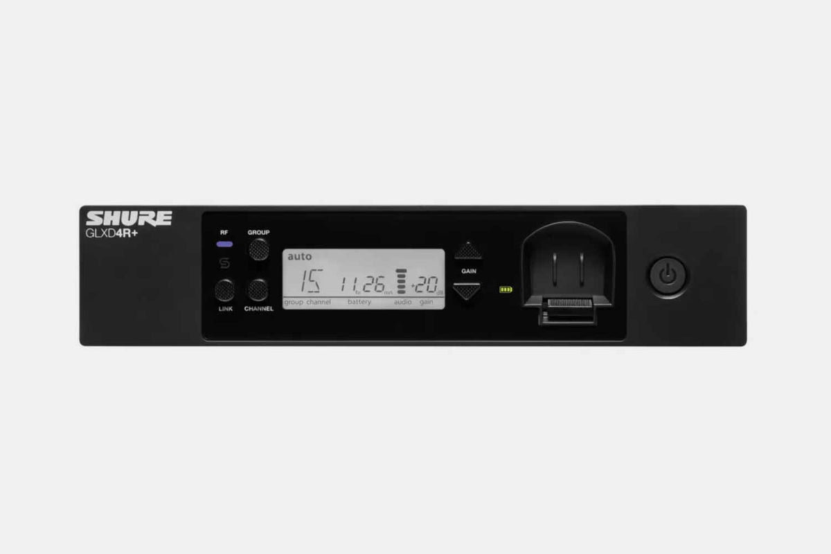 Shure GLXD14+E/SM35-Z4  Digitaal Draadloos Headsetsysteem