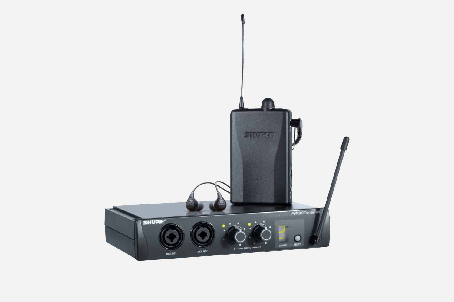 Shure PSM200 Draadloos in-ear monitor systeem (5374011474084)