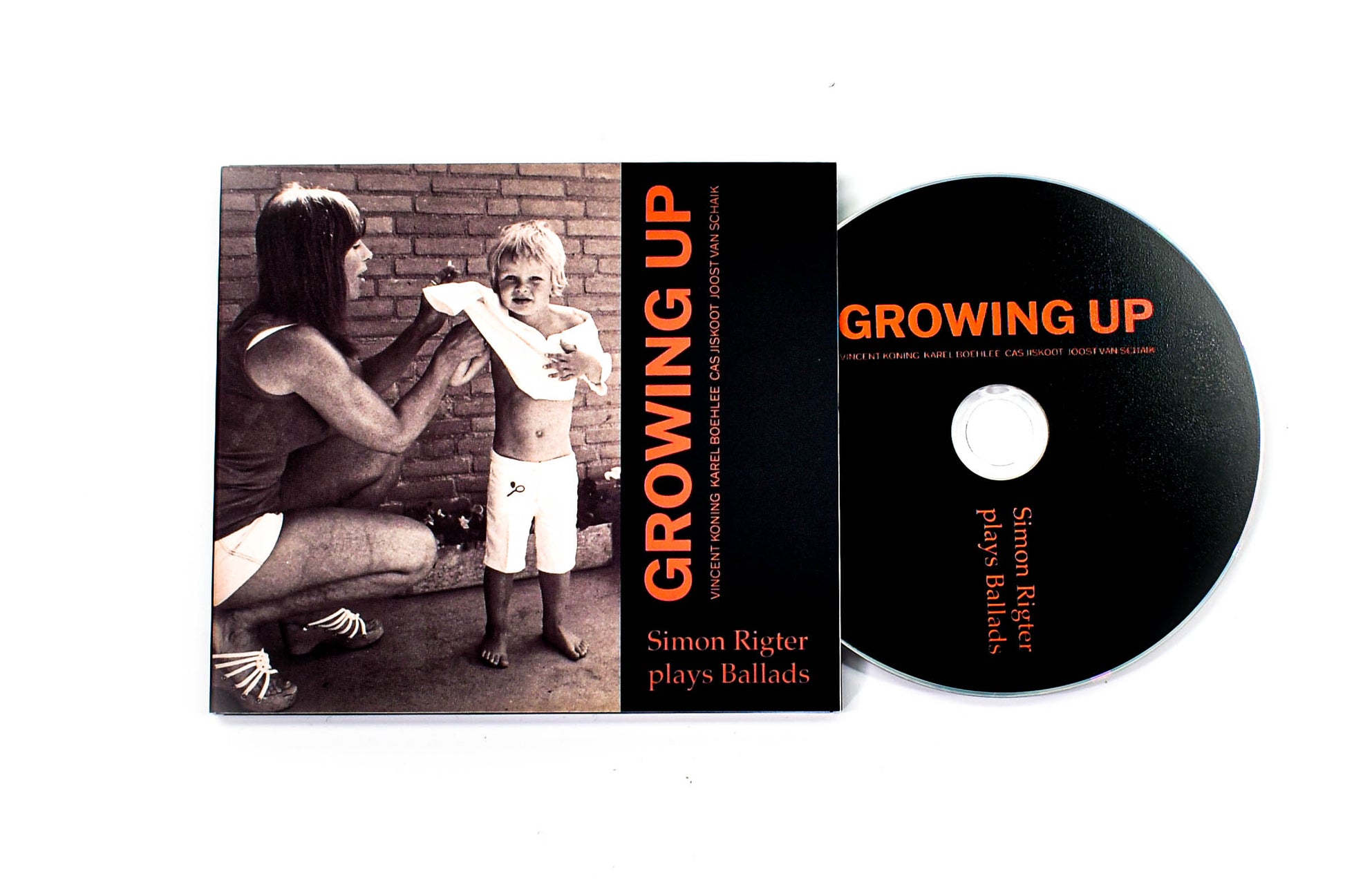 Simon Rigter CD - Growing Up plays Ballads