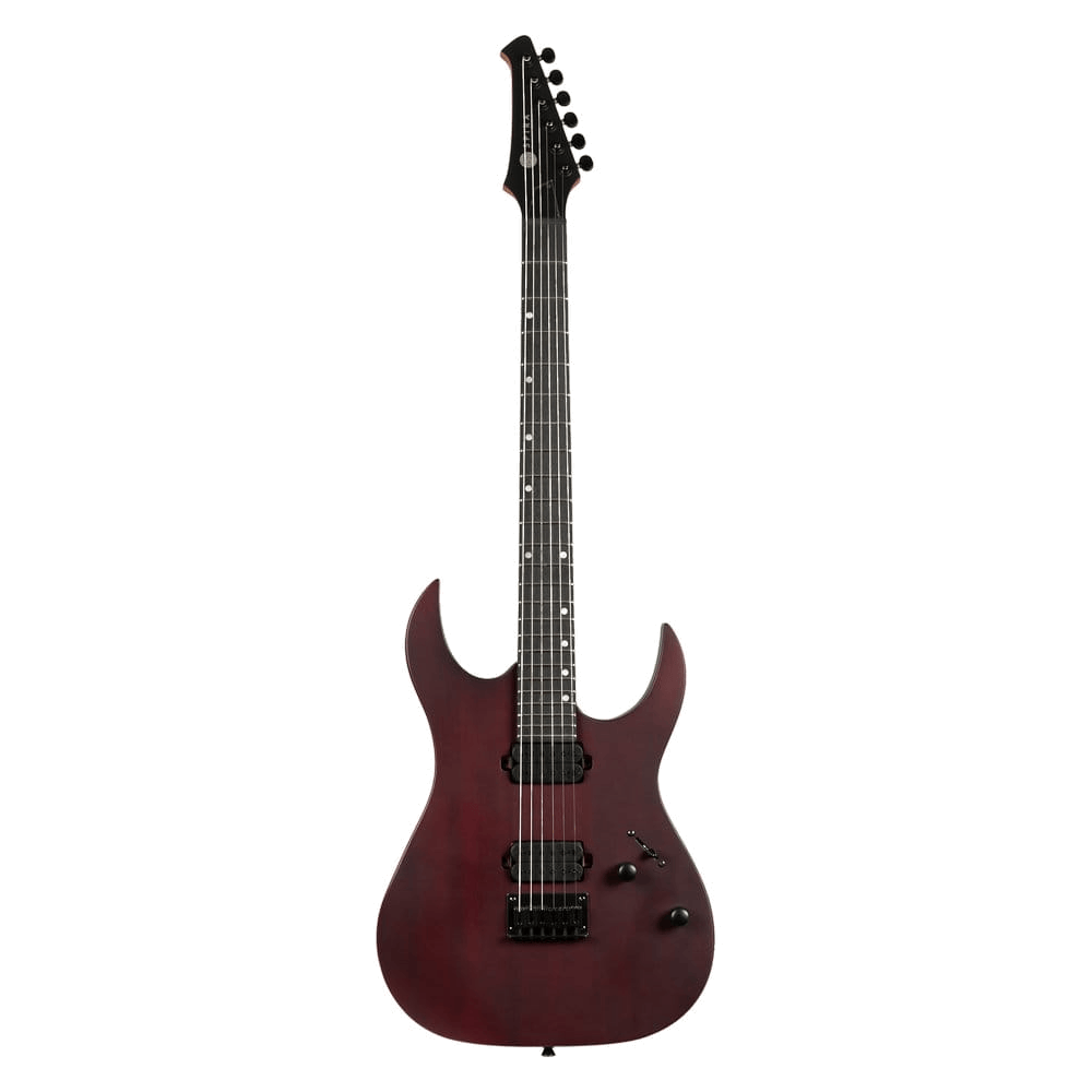 Spira Guitars S-400 MWR Satin Wine Red