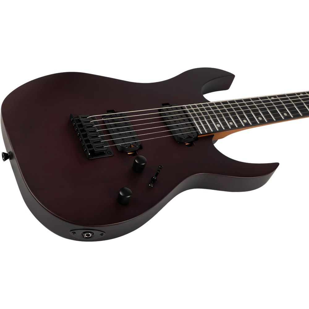 Spira Guitars S-407 MWR Satin Wine Red