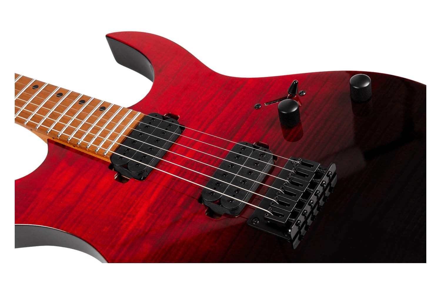 Spira Guitars S-450 TRD Transparent Red