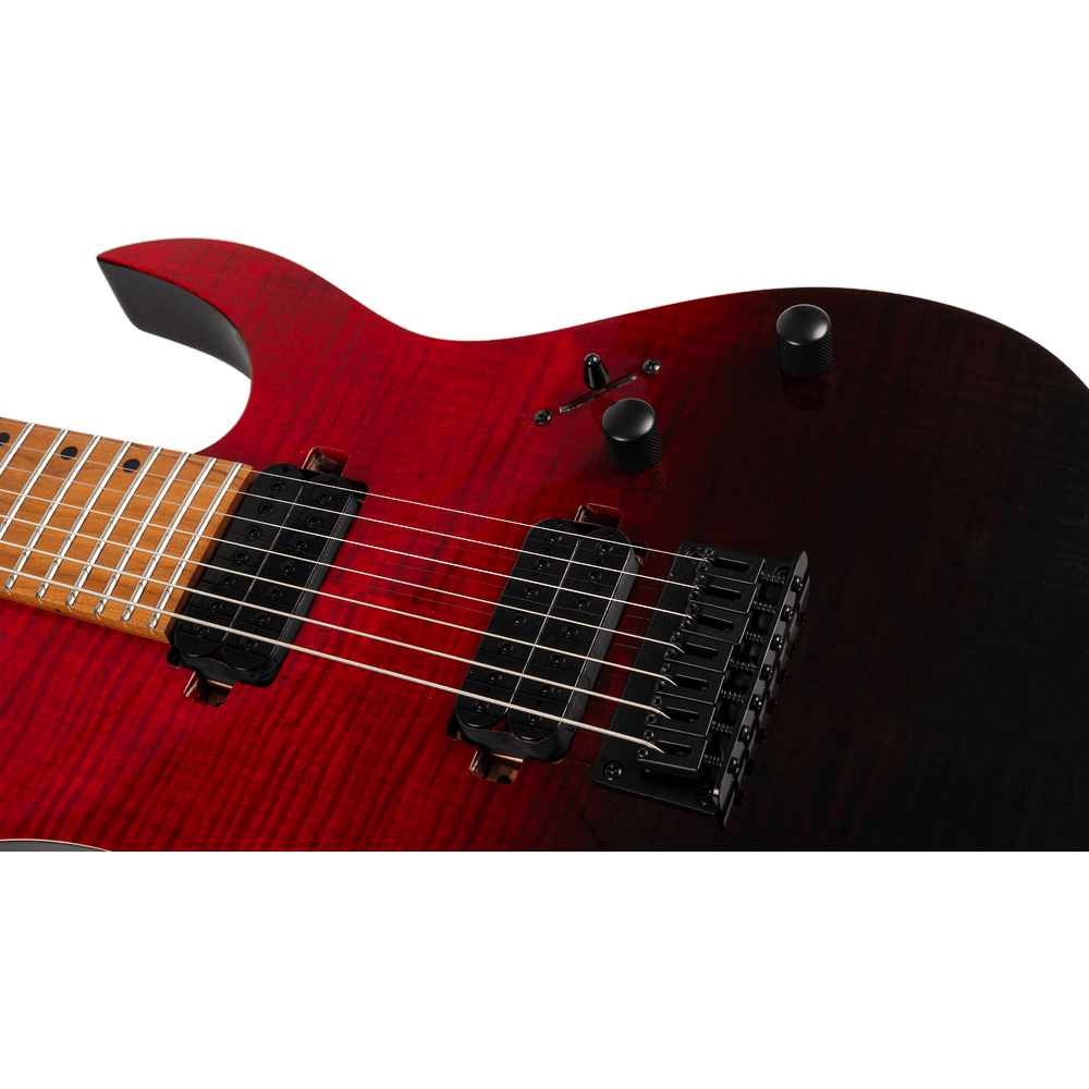 Spira Guitars S-457 TRD Transparent Red