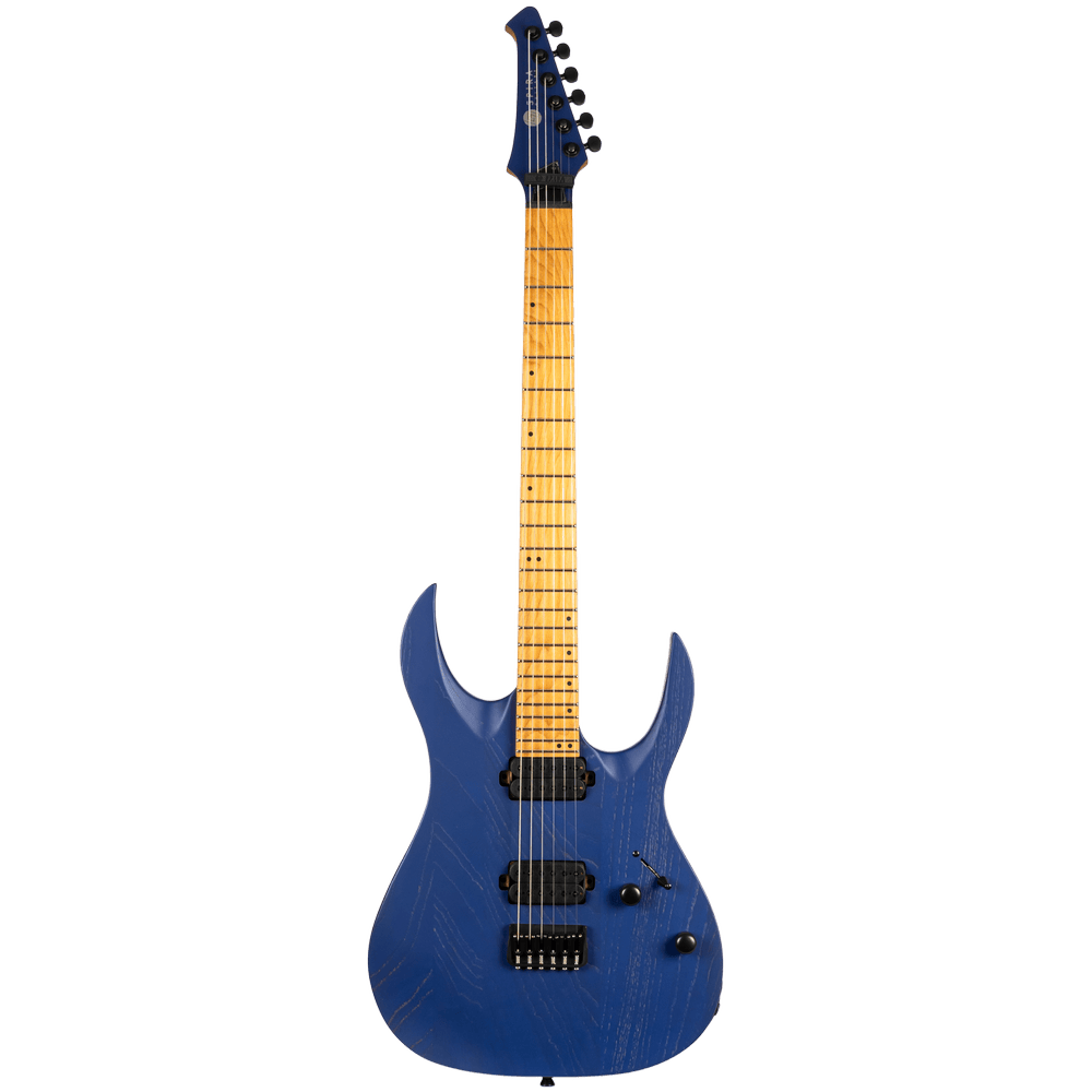 Spira Guitars S-600 ABL Swamp Ash Blue