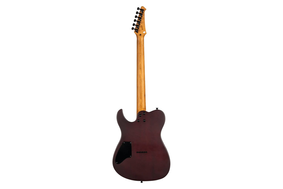 Spira Guitars T-400 MWR Satin Wine Red