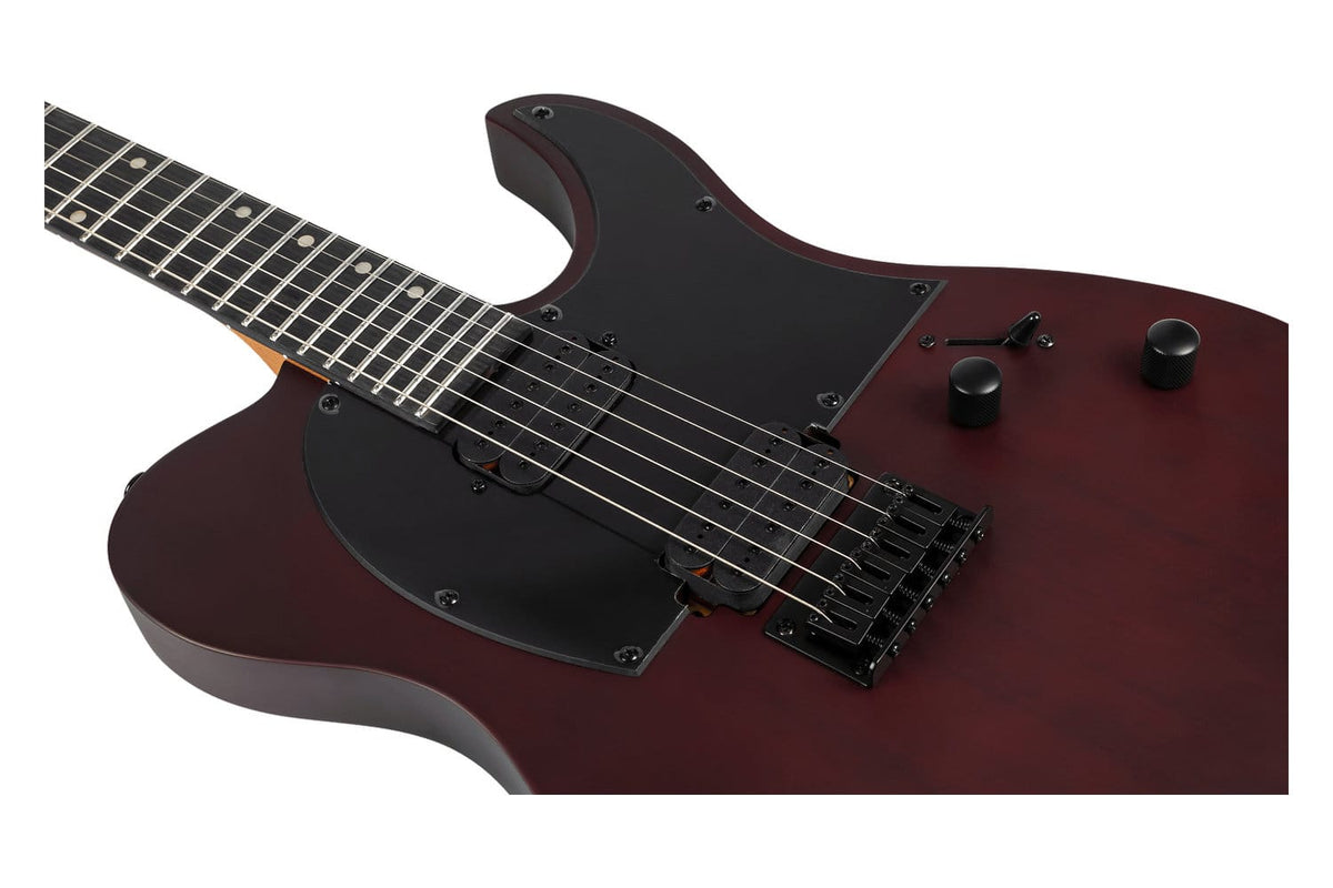 Spira Guitars T-400 MWR Satin Wine Red