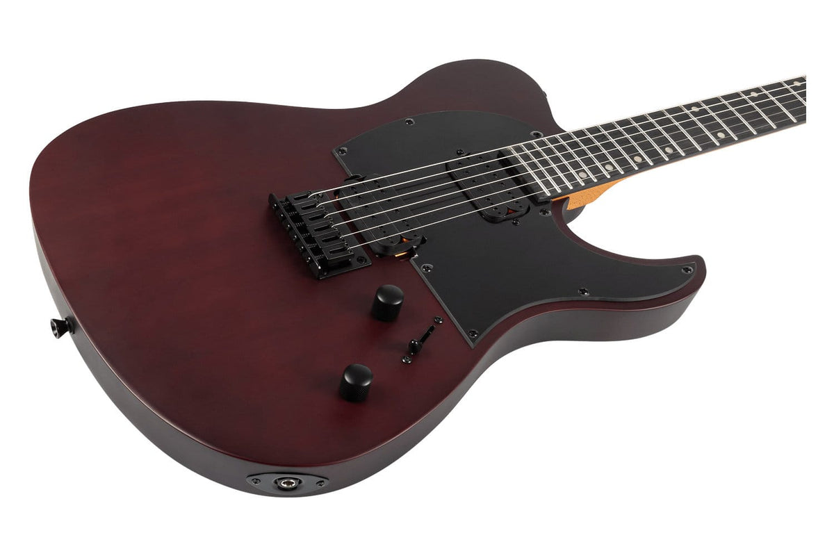 Spira Guitars T-400 MWR Satin Wine Red