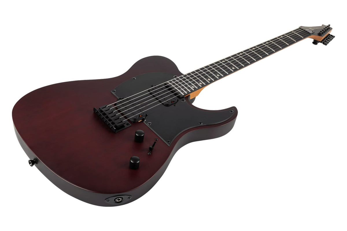 Spira Guitars T-400 MWR Satin Wine Red
