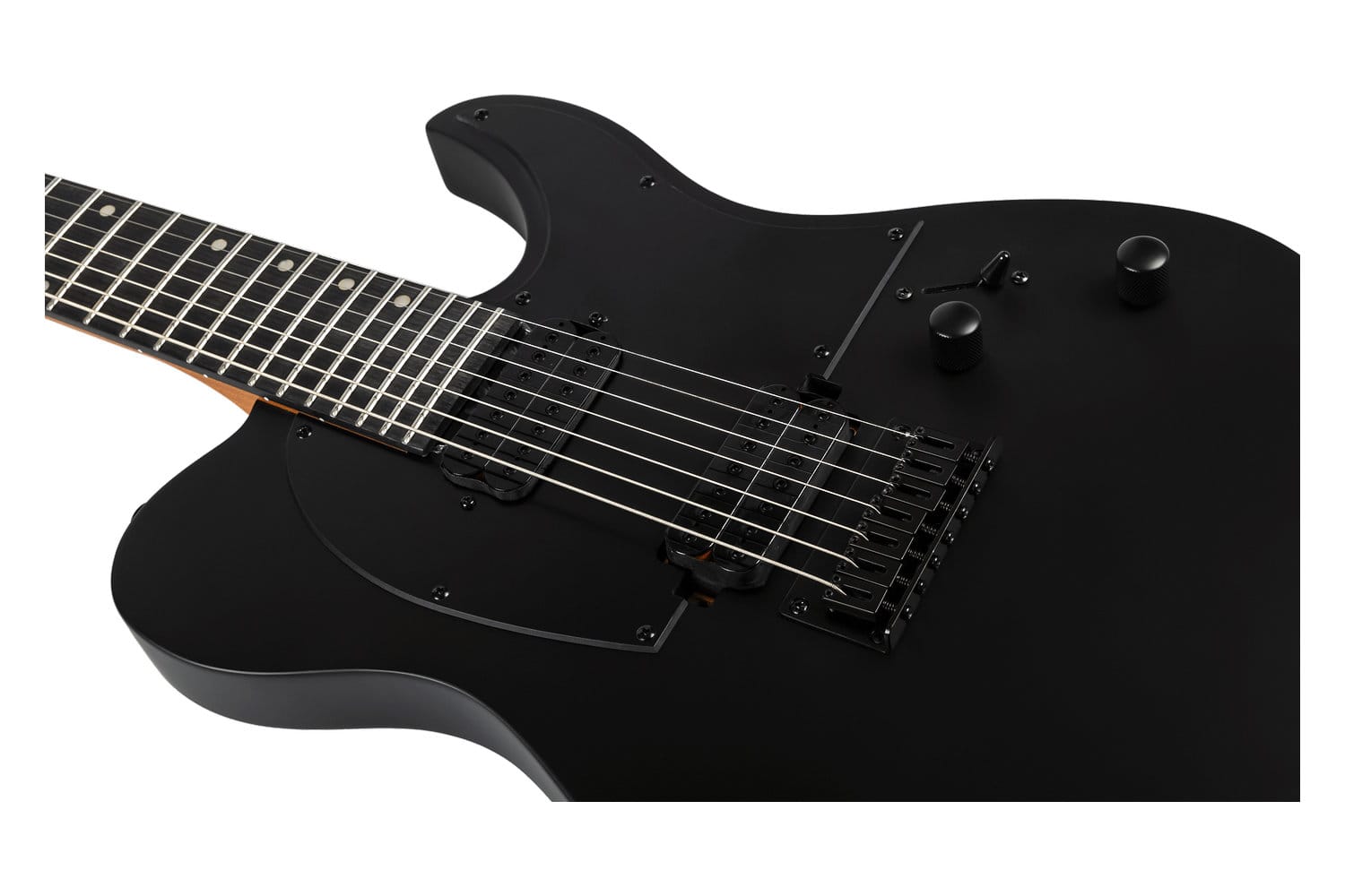 Spira Guitars T-407 MBK Satin Black