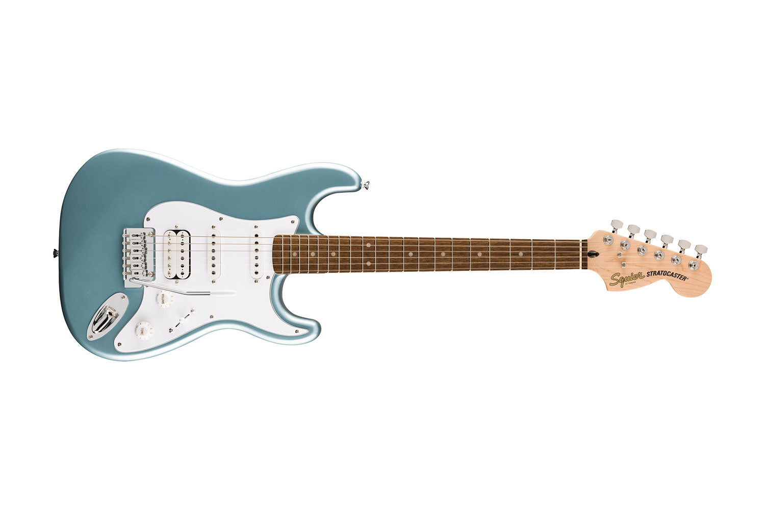 Squier Affinity Stratocaster Junior HSS Ice Blue Metallic kopen