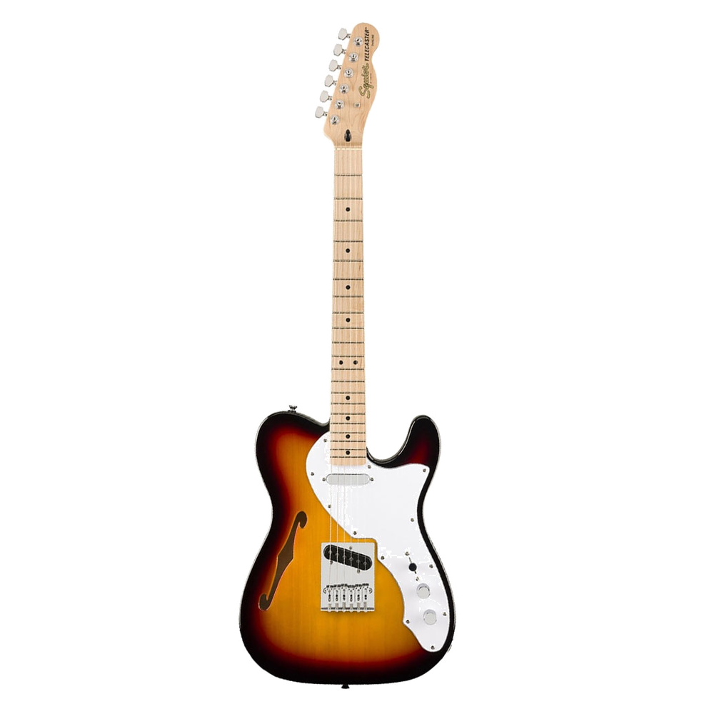 Squier Affinity Telecaster Thinline 3-color Sunburst, MF