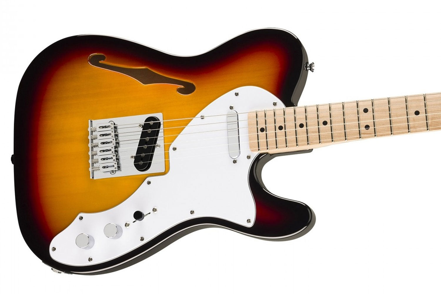 Squier Affinity Telecaster Thinline 3-color Sunburst, MF