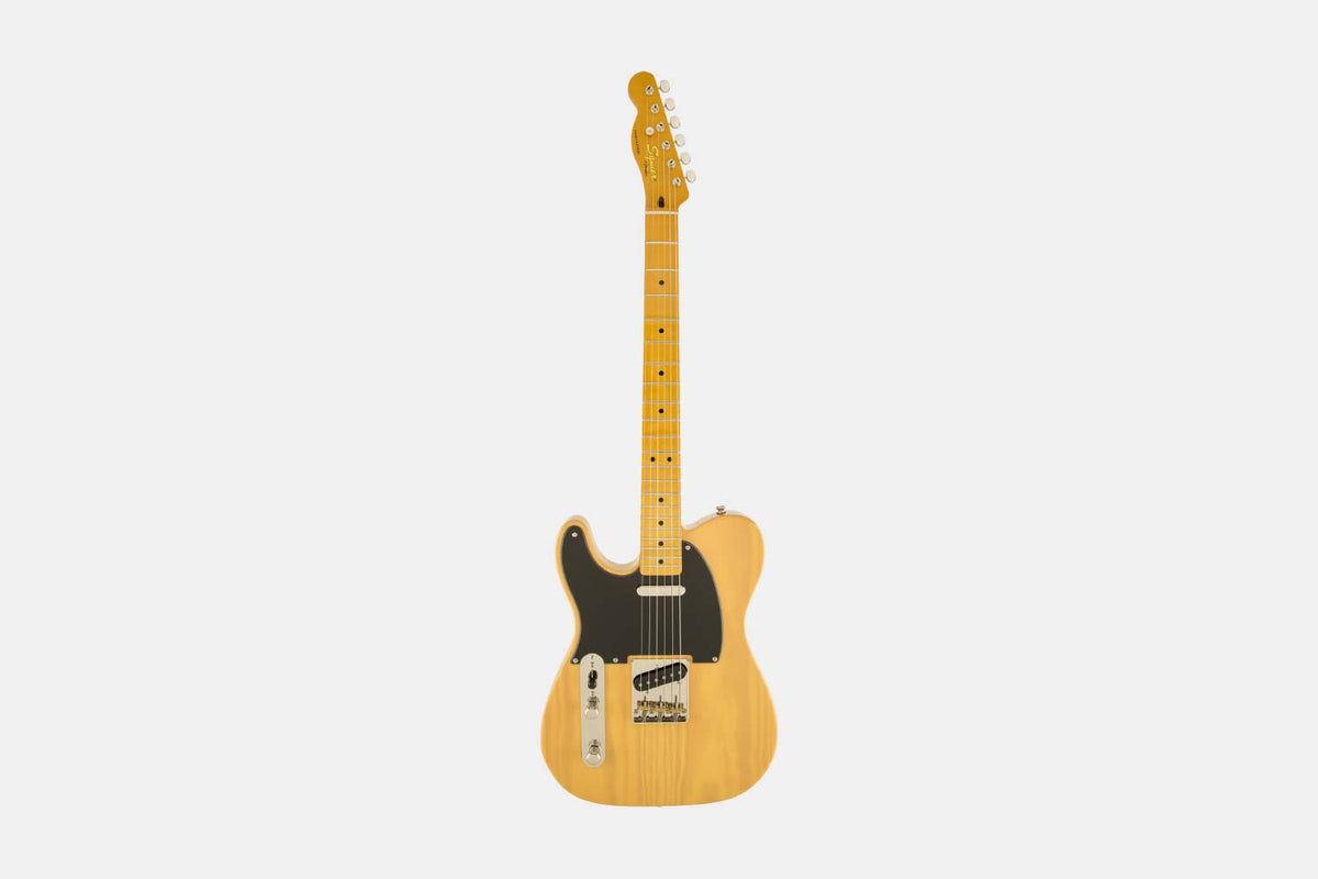 Squier Classic Vibe &#39;50s Telecaster linkshandige elektrische gitaar butterscotch