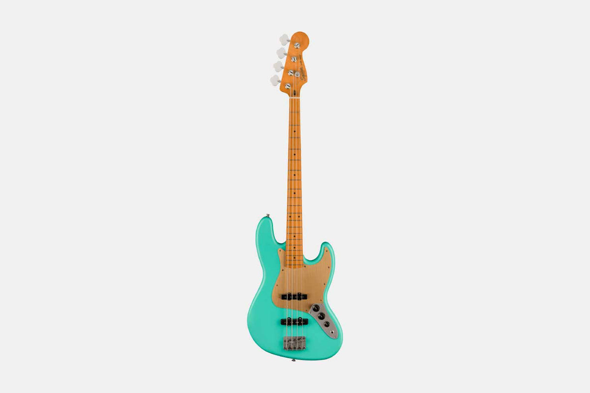 Squier Jazz Bass Vintage Satin Seafoam Green 40th Anniversary