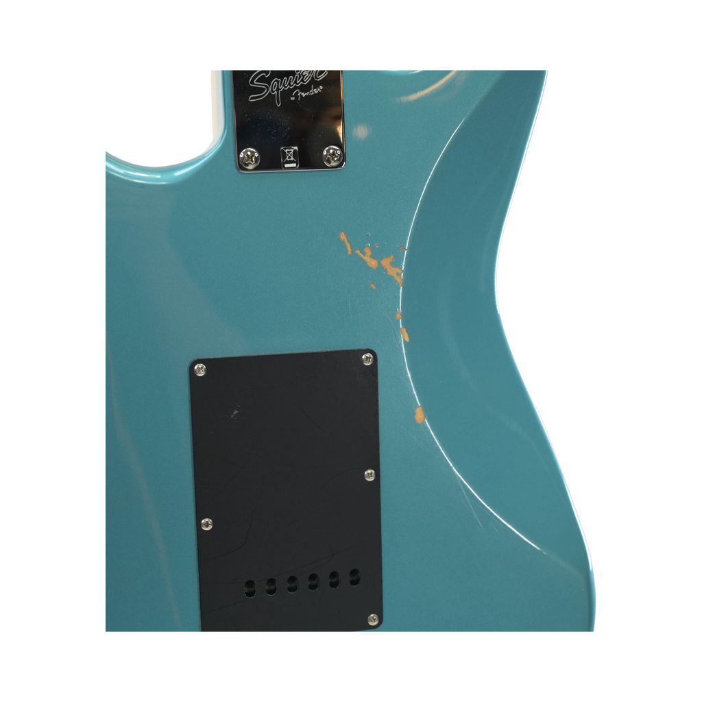 Squier Affinity Strat HSS RW Lake Placid blauw