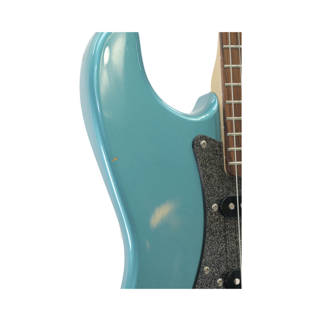 Squier Affinity Strat HSS RW Lake Placid blauw
