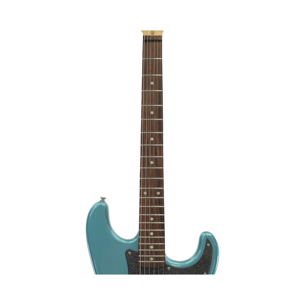 Squier Affinity Strat HSS RW Lake Placid blauw