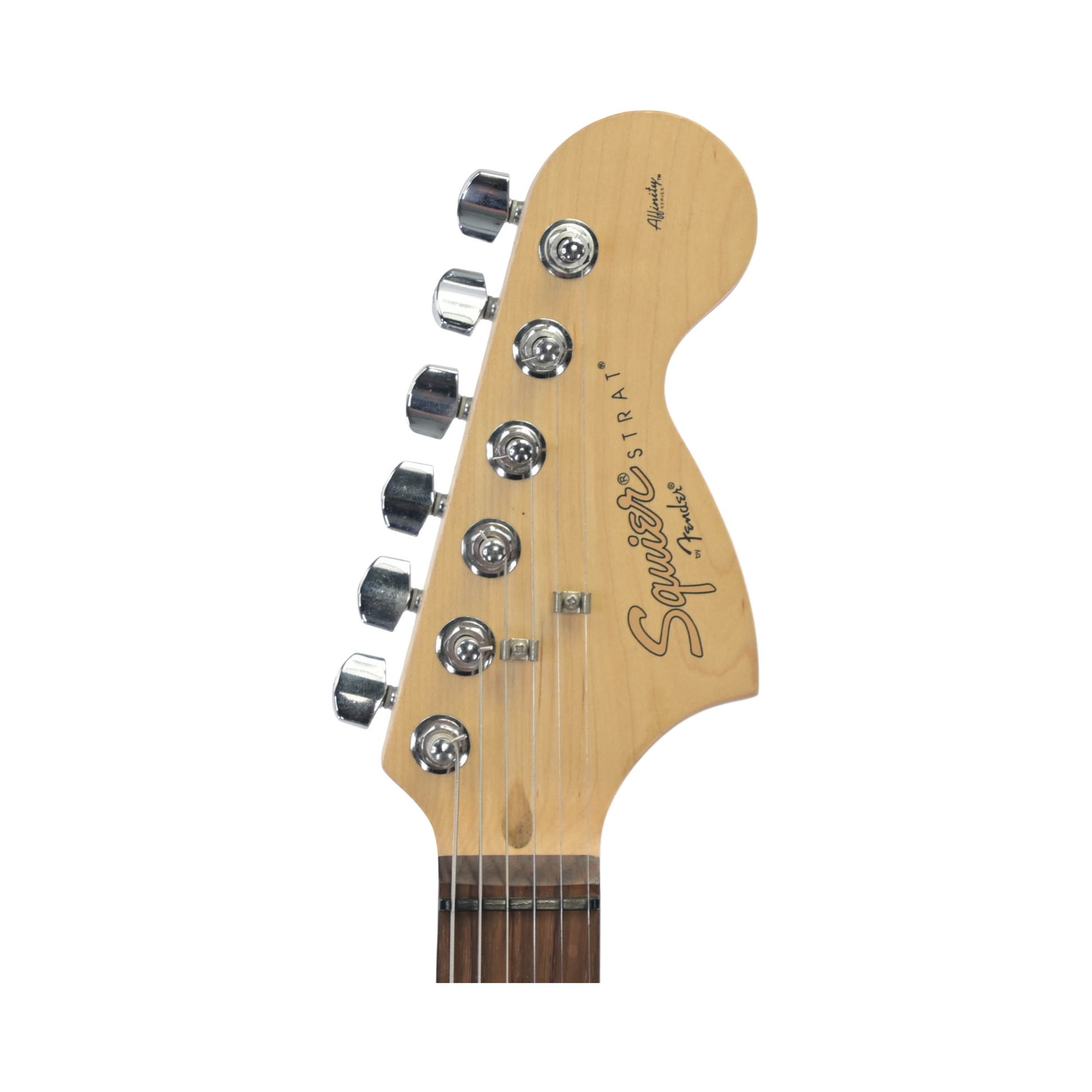 Squier Affinity Strat HSS RW Lake Placid blauw
