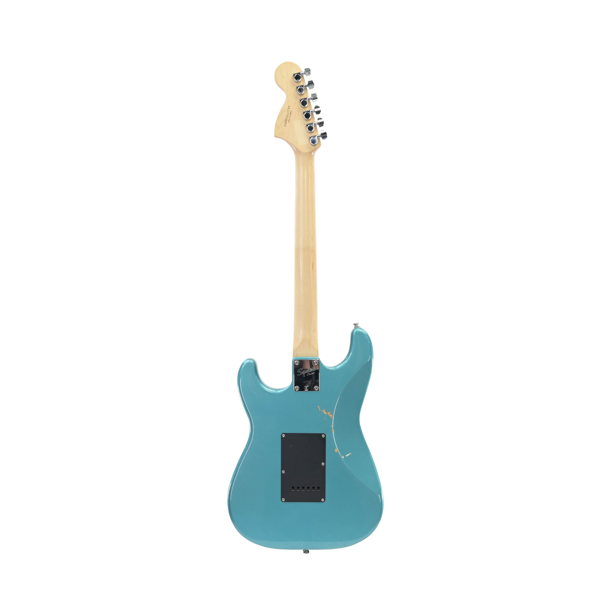 Squier Affinity Strat HSS RW Lake Placid blauw