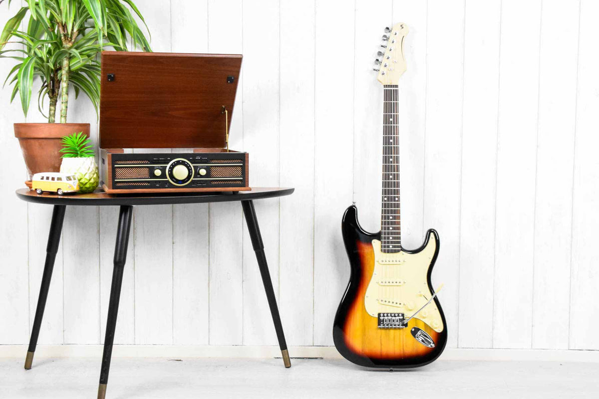 Stagg SES-30 SNB Standaard Statocaster Sunburst (5610801954980)